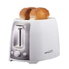 Brentwood TS-292W Cool Touch 2-Slice Extra Wide Slot Toaster, White