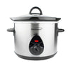 Brentwood SC-130S 3 Quart Slow Cooker, Stainless Steel