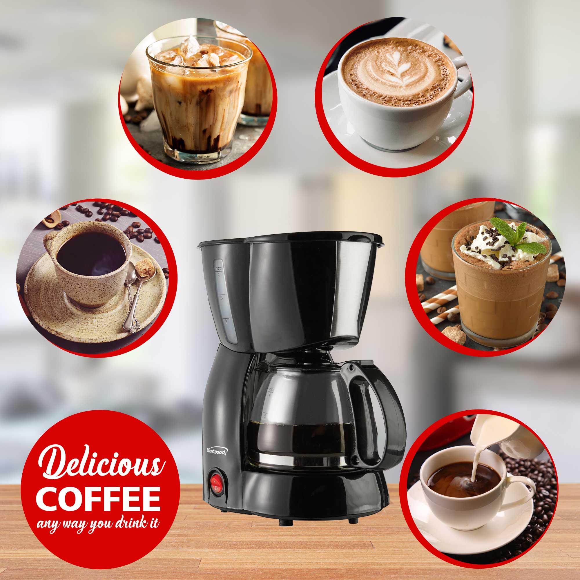 Cafetière MOULINEX Subito FG1518 - Noir&Inox Cafetière MOULINEX Subito FG1518 - Noir&Inox
