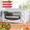 Brentwood TS-345W Stainless Steel 4 Slice Toaster Oven, White