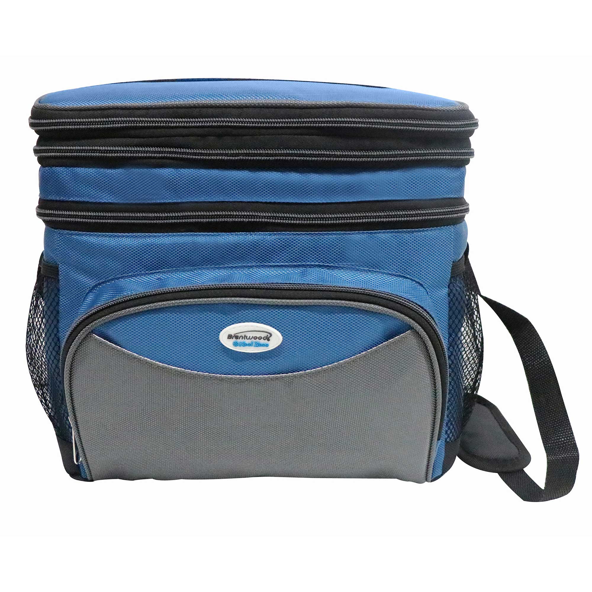 Brentwood Kool Zone CB-601  Insulated Cooler Bag with Hard Liner, 6-Can
