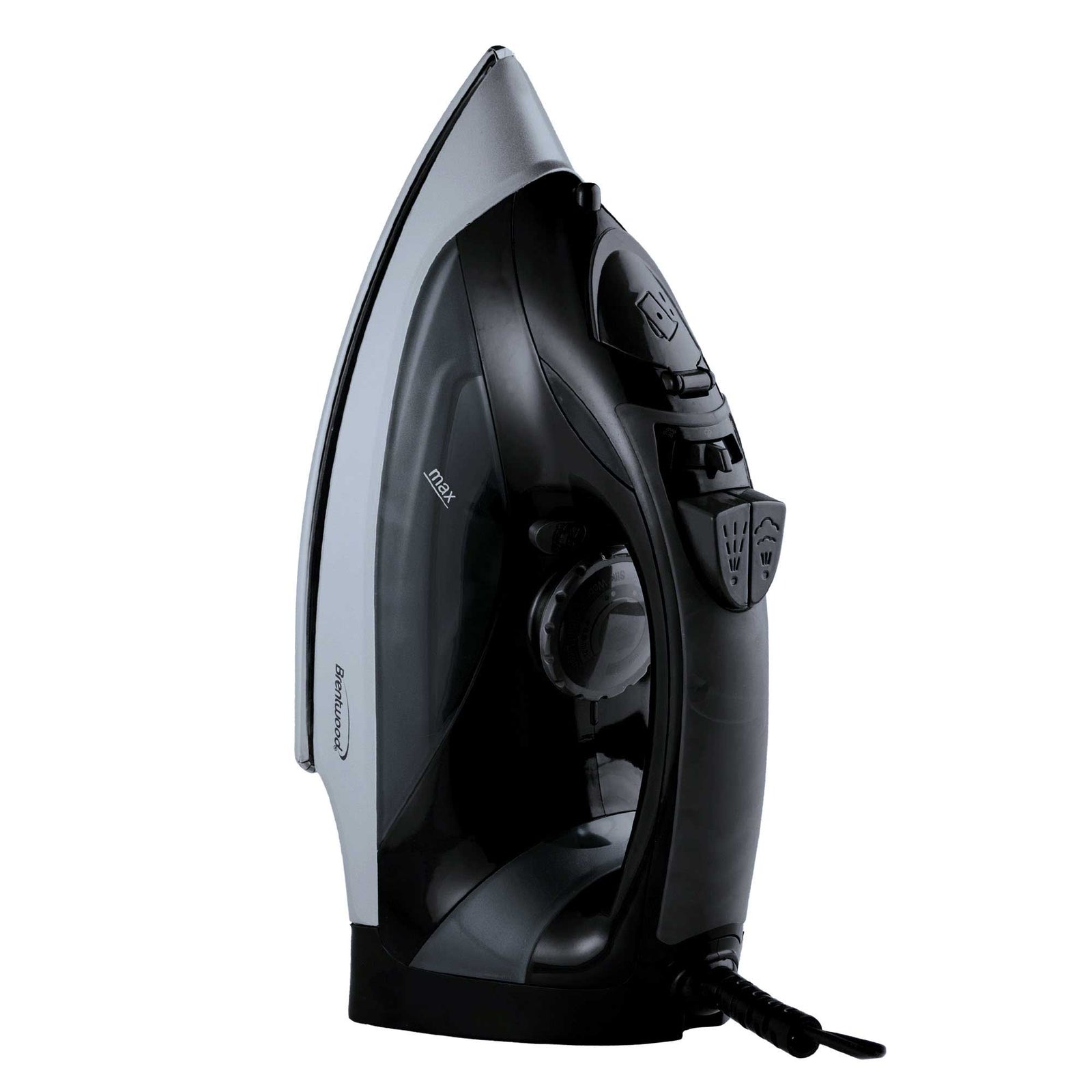 Brentwood MPI-90BK Steam Iron with Auto Shut-Off, Black