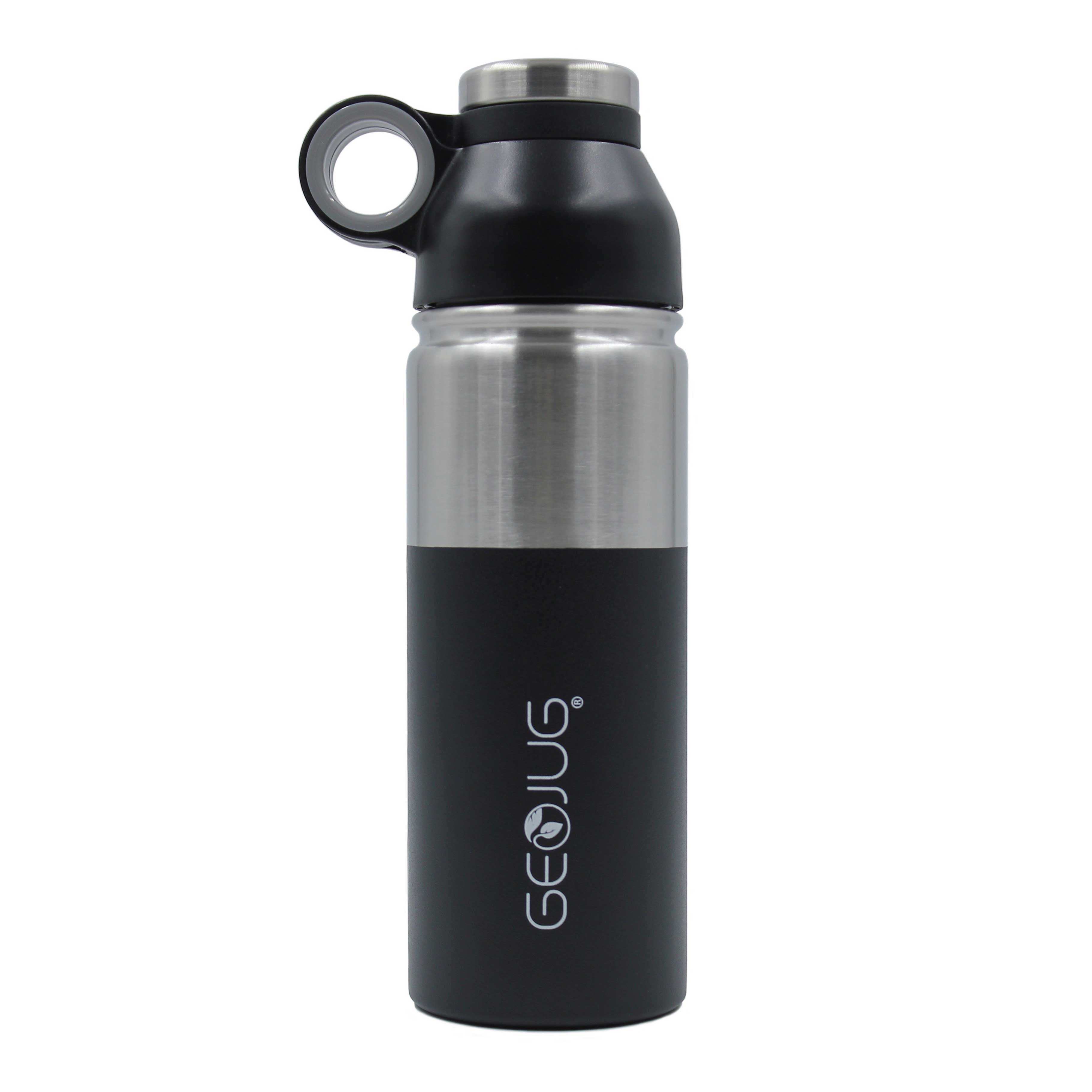 SWISSGEAR 18 oz Stainless Steel Insulated Bottle - Black