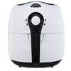 Brentwood AF-350W 3.7Qt 1400W Electric Air Fryer with Timer & Temp. Control, White