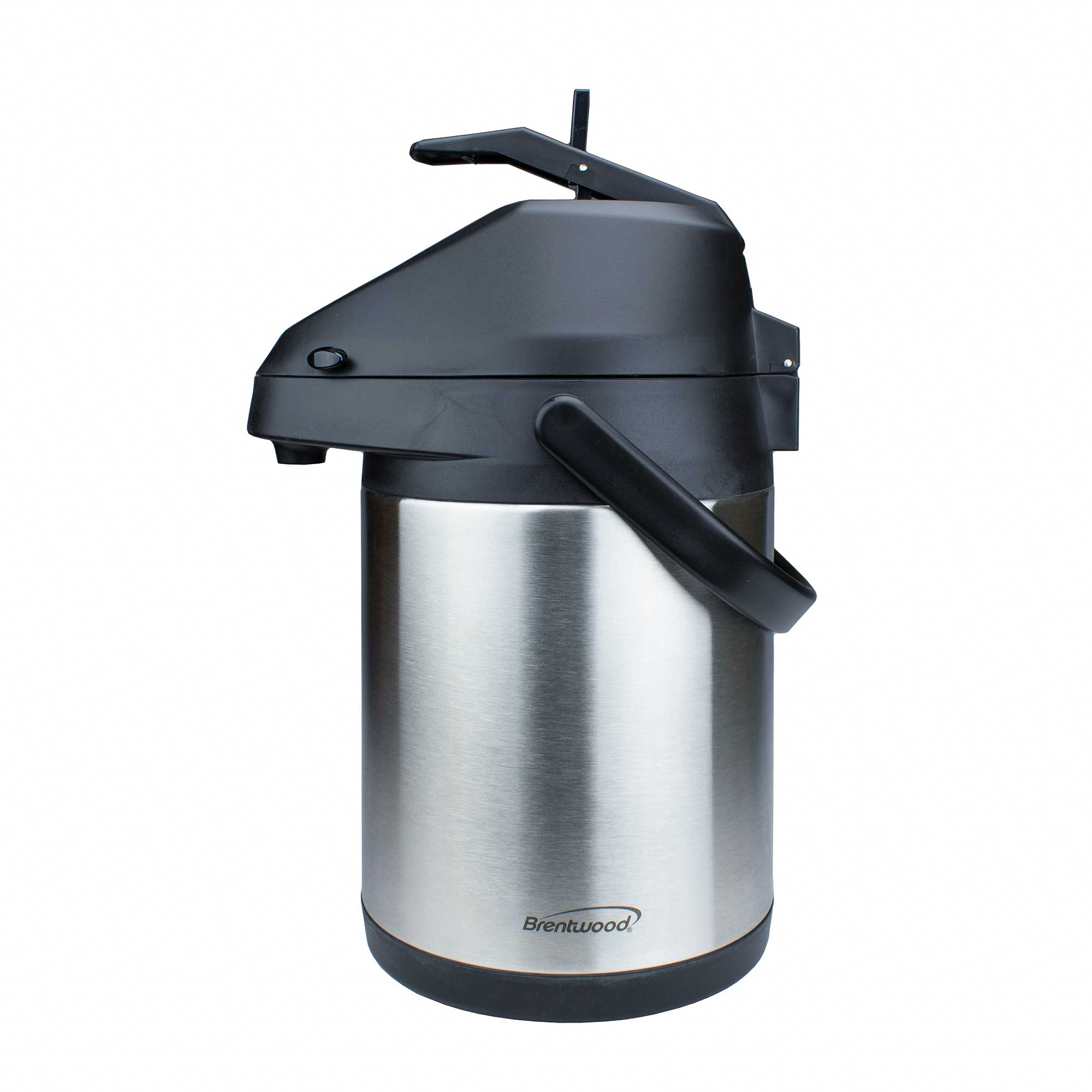 Brentwood CTSA-2500 2.5-Liter Airpot Hot & Cold Drink Dispenser, Stainless Steel