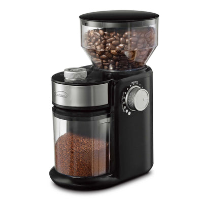 Brentwood CG-2021BK 8-Ounce Automatic Burr Coffee Bean Grinder Mill, Black