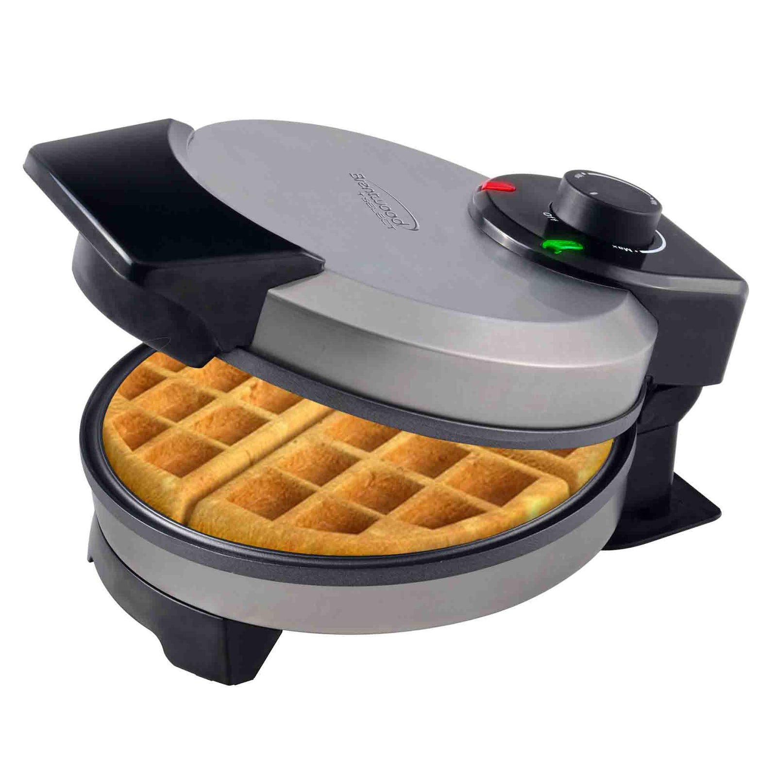 Brentwood Select TS-230S Non-Stick Belgian Waffle Maker, Stainless Steel