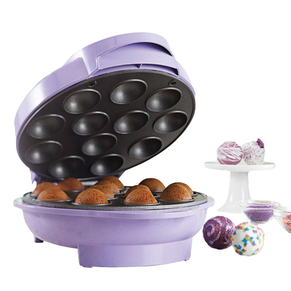 Brentwood TS-254 Non-Stick 12 Cake Pop Maker, Purple - Brentwood Appliances