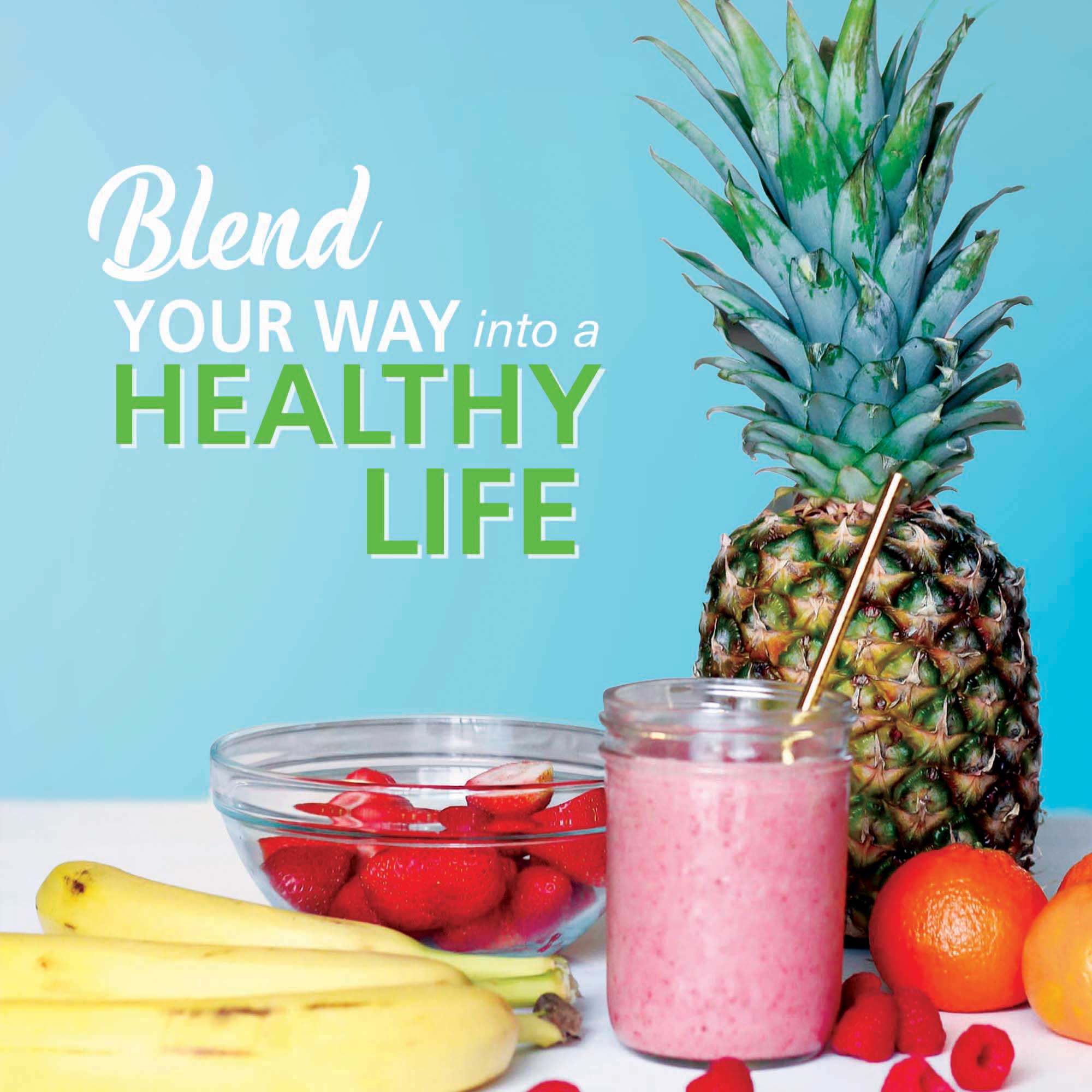 Brentwood JB-220BL 12-Speed + Pulse Blender, Blue