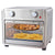Brentwood AF-2400SI 24-Quart Convection Air Fryer Toaster Oven with 60-Minute Timer, Silver