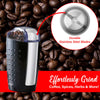 Brentwood CG-158B 4oz Coffee and Spice Grinder, Black