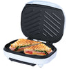 Brentwood TS-605 2-Serving Non-Stick 750w Indoor Electric Grill and Panini Press, White