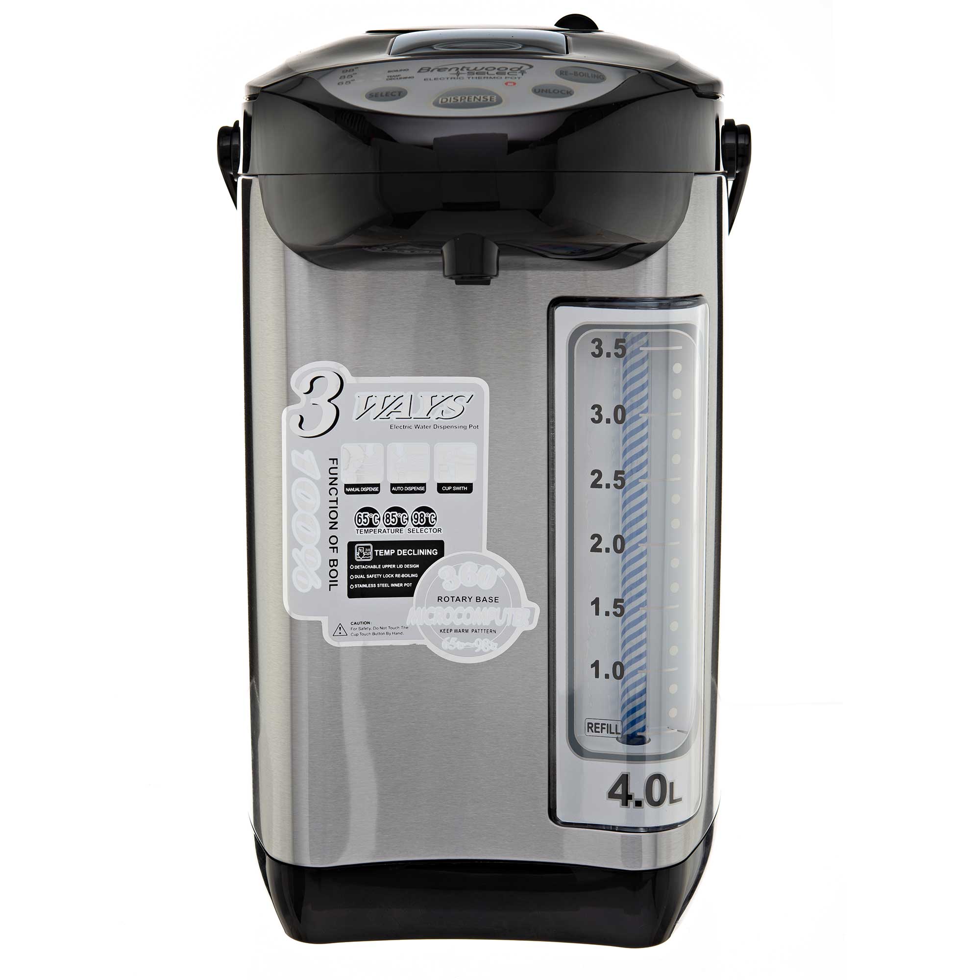 Brentwood Select KT-40BS 4-Liter Electric Instant Hot Water