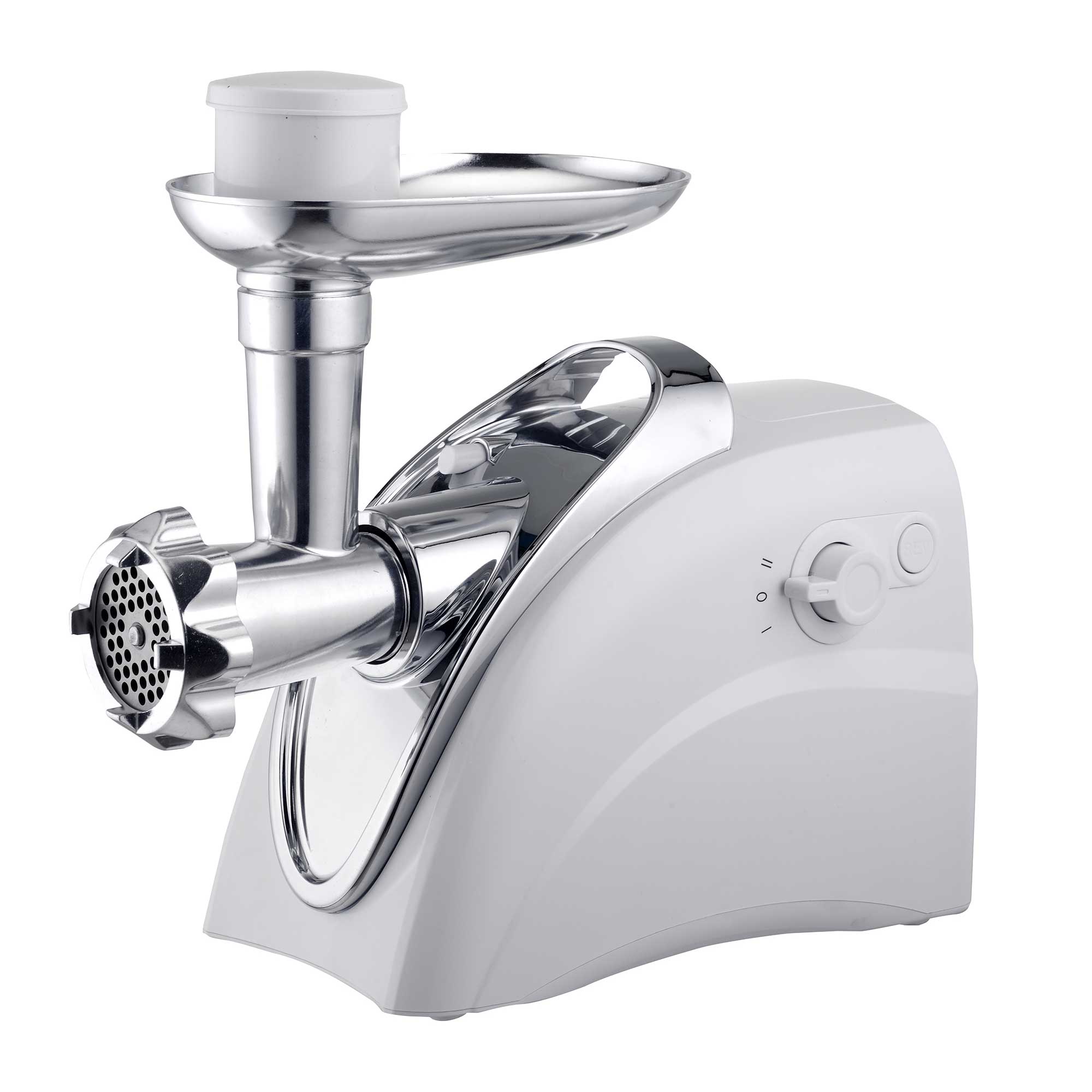 Brentwood MG-400W Electric Meat Grinder & Sausage Stuffer, White -  Brentwood Appliances