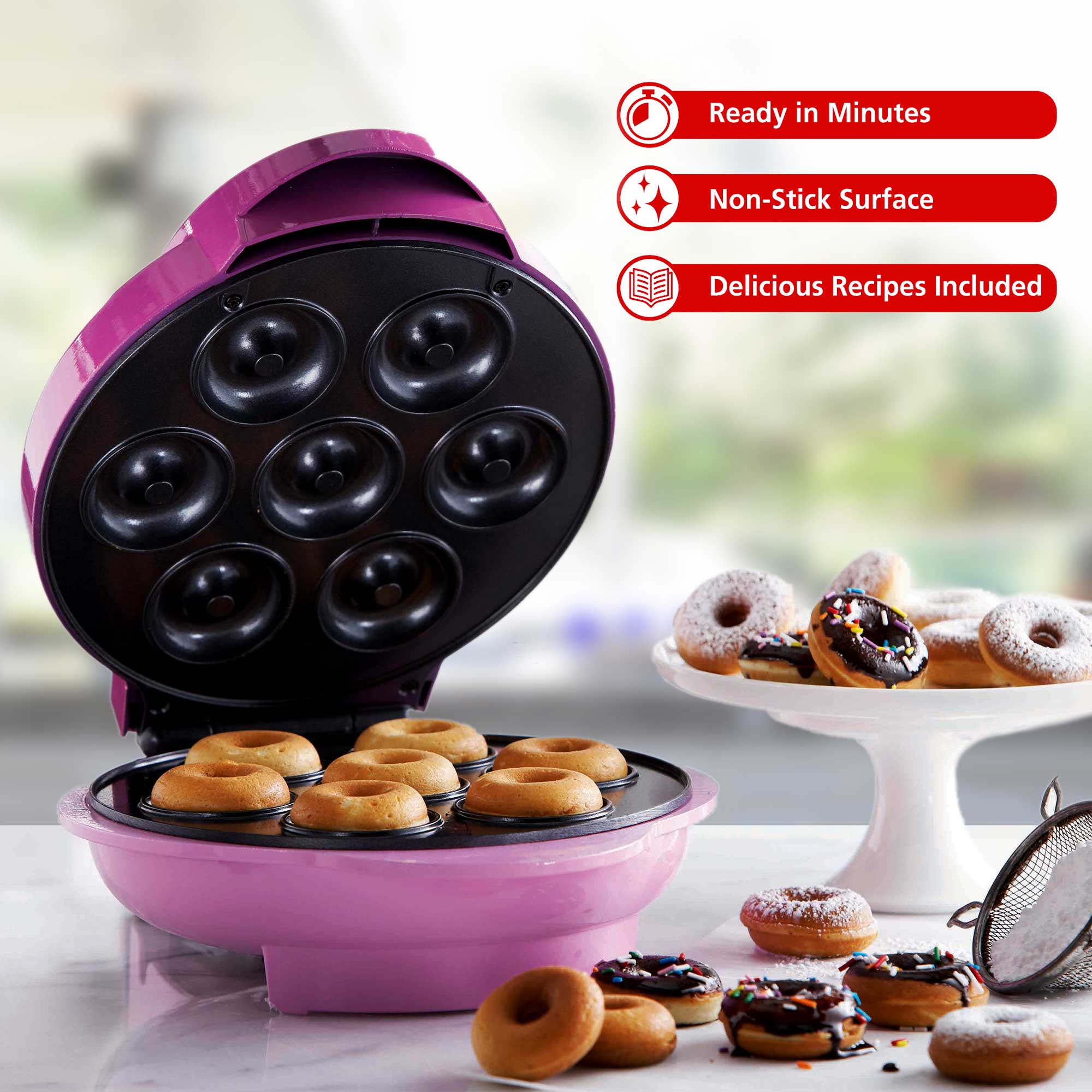 Real Cooking Mini Donuts Baking Set 