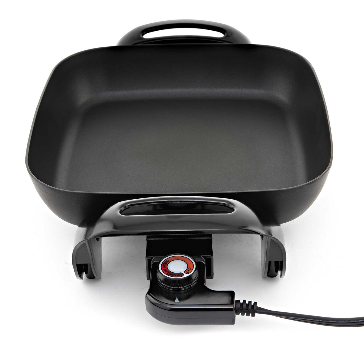 Brentwood SK-65 12-Inch Non-Stick Electric Skillet with Glass Lid, Bla ...