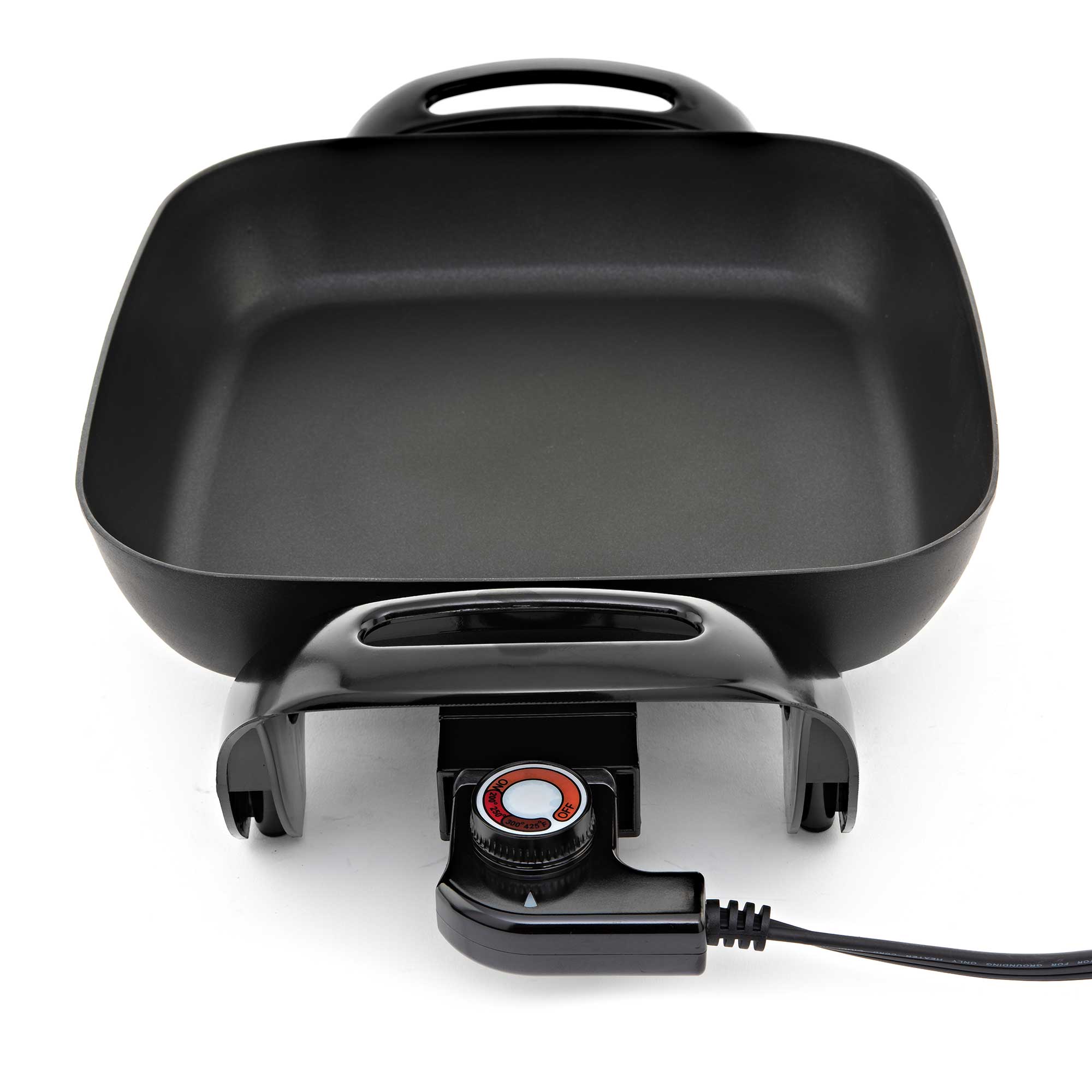 Brentwood SK65 12Inch NonStick Electric Skillet with Glass Lid, Bla