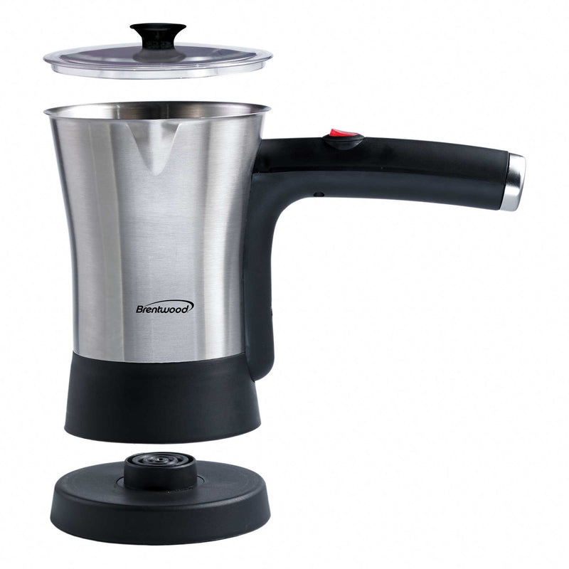 Brentwood TS-117S Stainless Steel Electric Turkish Coffee Maker, 4-Cups