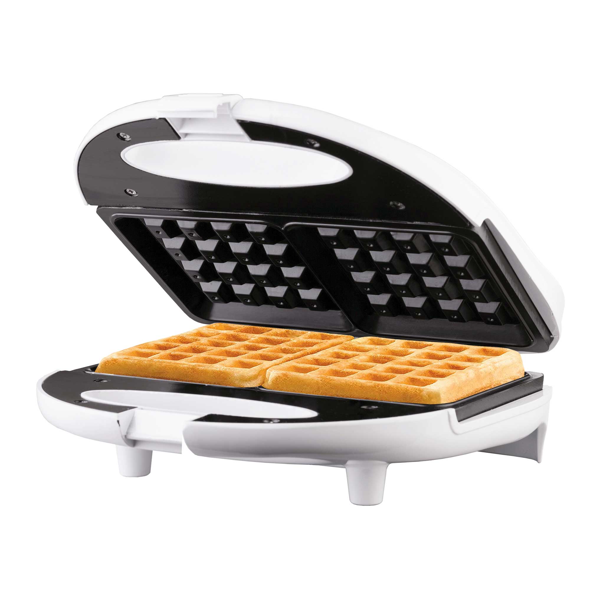 Brentwood TS-242 Non-Stick Dual Waffle Maker, White Brentwood TS-242 Non-Stick Dual Waffle Maker, White