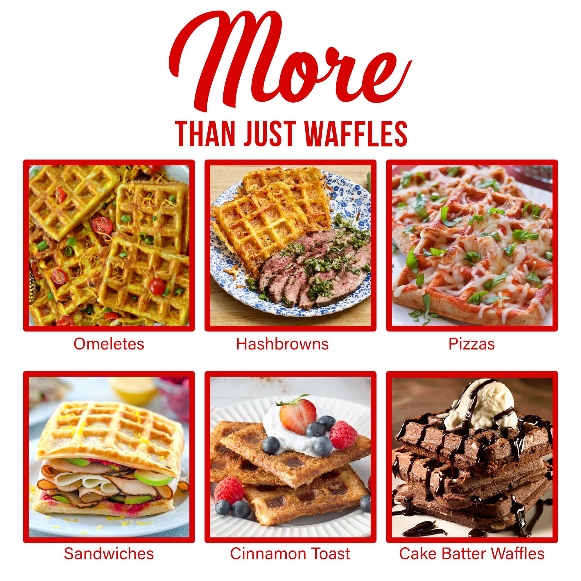 Brentwood TS-242 Non-Stick Dual Waffle Maker, White