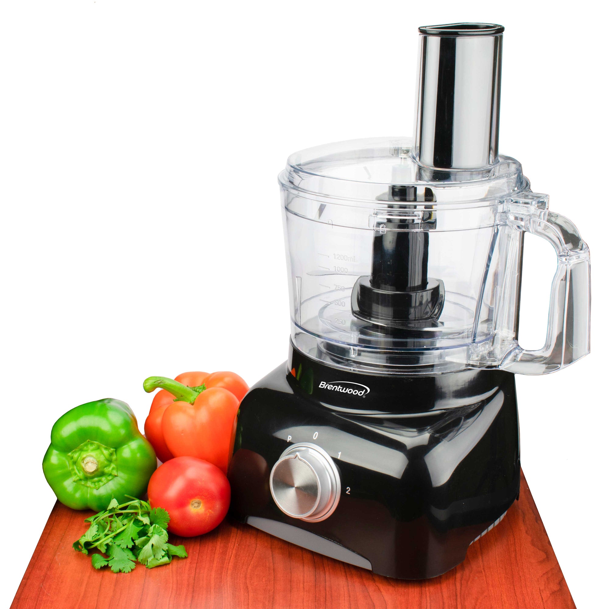 brentwood 1 Cups 100-Watt Black Mini Food Chopper in the Food