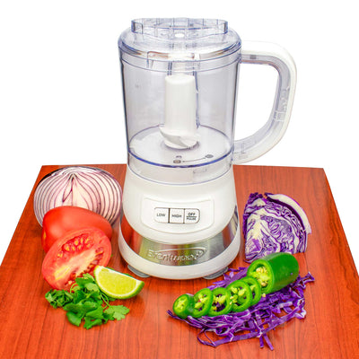 Brentwood FP-549W 3-Cup Food Processor, White