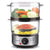 Brentwood TS-1005 2-Tier 5 Quart Electric Food Steamer, Stainless Steel