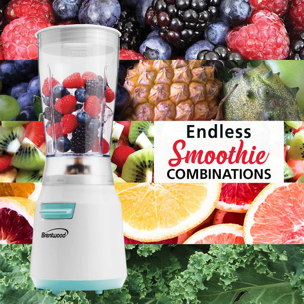 Brentwood JB191BL 14oz Personal Blender, Blue Brentwood Appliances