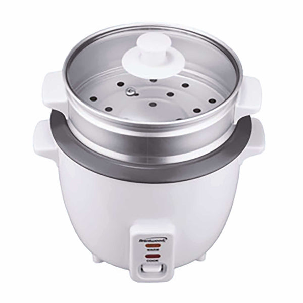 Brentwood TS-600S 5-Cup Uncooked/10-Cup Cooked Rice Cooker and Food St