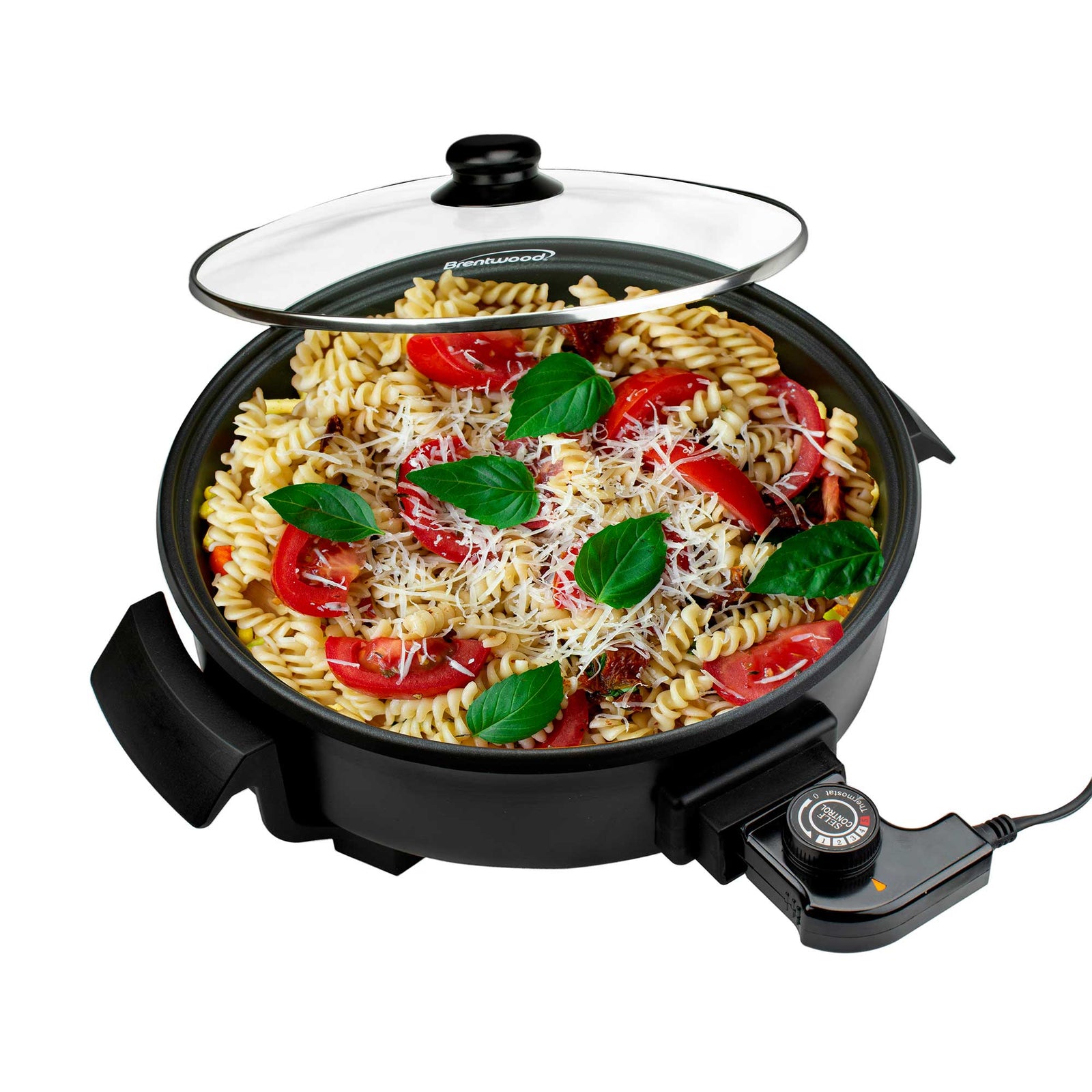 Brentwood Appliances Electric Skillet with Glass Lid & Reviews