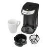 Brentwood TS-111BK Single Serve Coffee Maker with 14oz Mug, Black