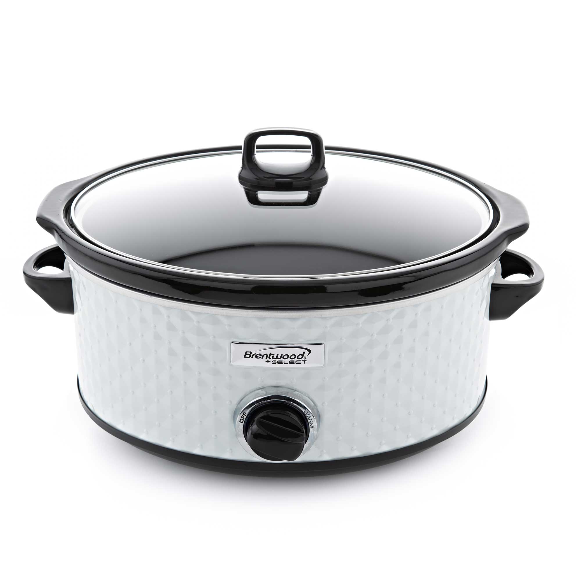 Brentwood Select SC-157W 7 Quart Slow Cooker, White Brentwood Select SC-157W 7 Quart Slow Cooker, White