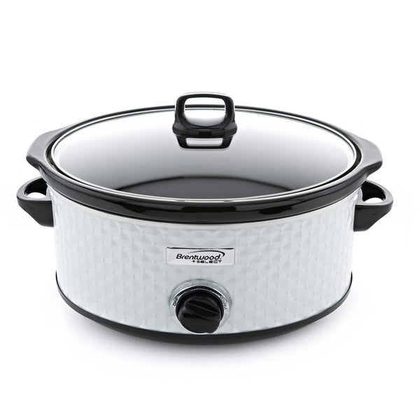 Brentwood Select SC-157BK 7 Quart Slow Cooker, Black - Brentwood