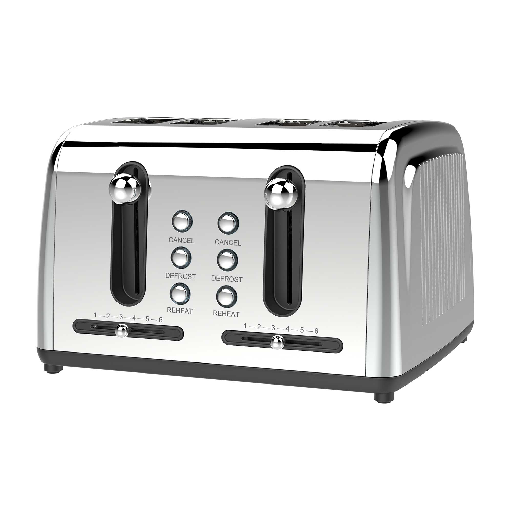 Cuisinart Stay 4-Slice Toaster, Stainless Steel, Toasters