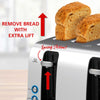 Brentwood Select TS-447S Extra Wide 4-Slice Toaster, Stainless Steel
