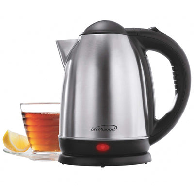 Brentwood KT-1790 1.7L Stainless Steel Cordless Electric Kettle