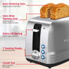 Brentwood Select TS-227S Extra Wide Slot 2-Slice Toaster, Stainless Steel