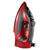 Brentwood MPI-59R Non-Stick Steam Iron with Retractable Cord, Red