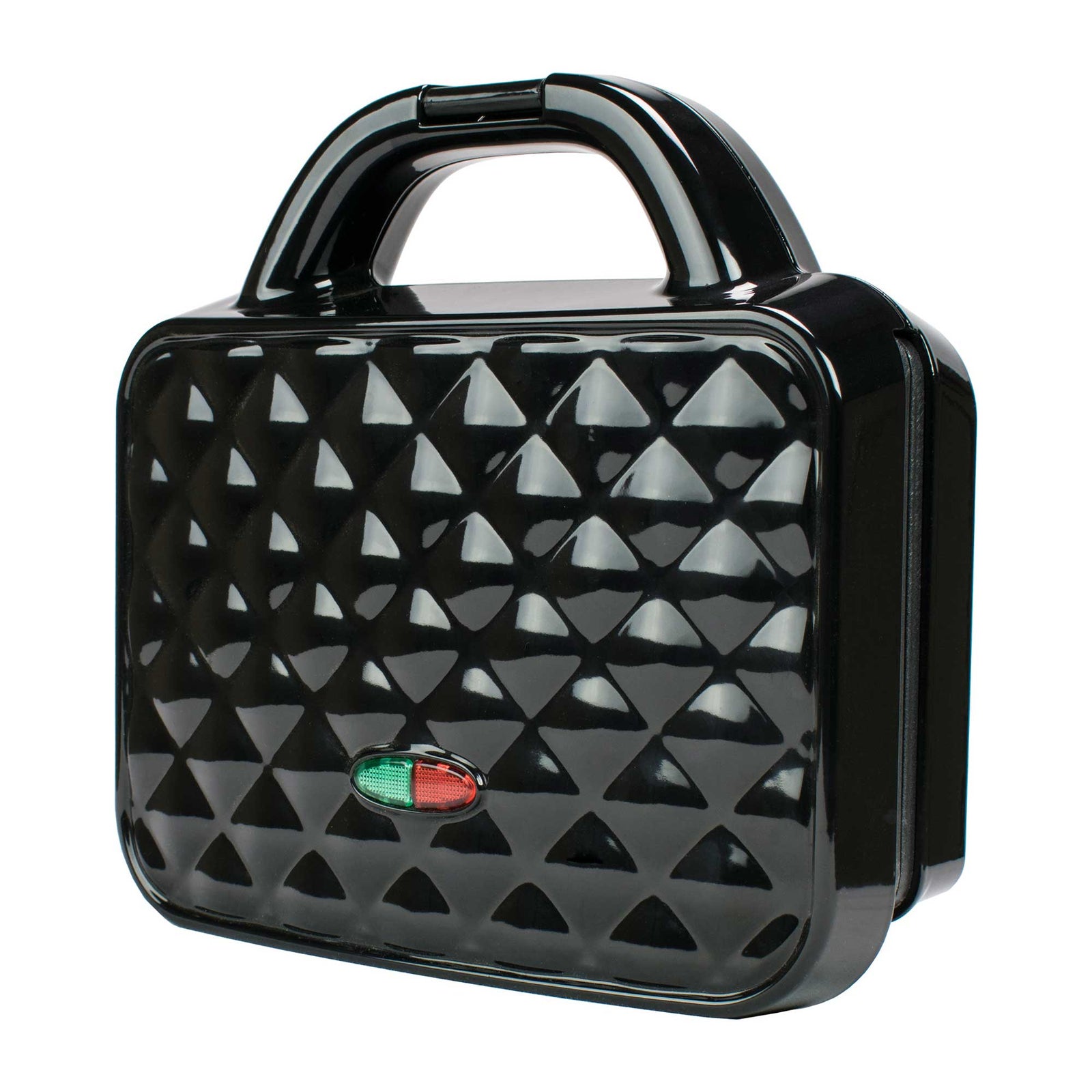 Brentwood TS-239BK Couture Purse Non-Stick Dual Waffle Maker, Black